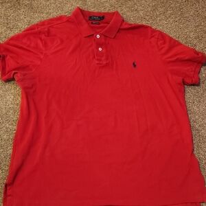 Polo by Ralph Lauren Men's Vibrant Red Polo Shirt